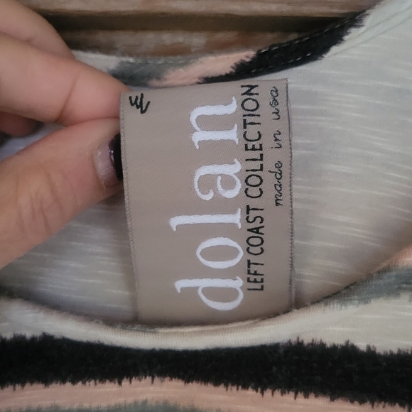 Anthropologie Dolan Prita Stripe Jersey Midi Dress Size Medium - Picture 6 of 8